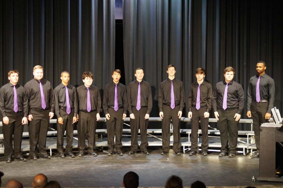 The men of Music-N-Motion performed The Vagabond a song they took to state.
